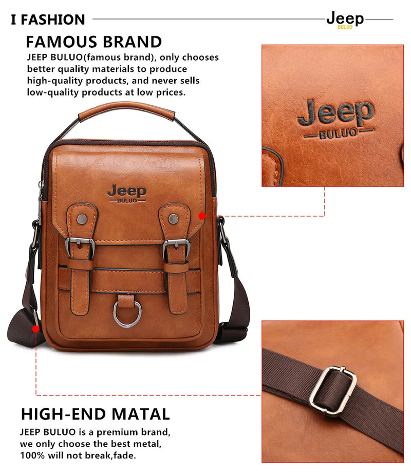 Bolsa Casual Jeep Buluo: Elegância, Funcionalidade e Durabilidade, Moderna e Versátil