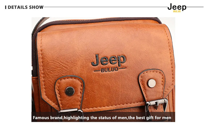 Bolsa Casual Jeep Buluo: Elegância, Funcionalidade e Durabilidade, Moderna e Versátil