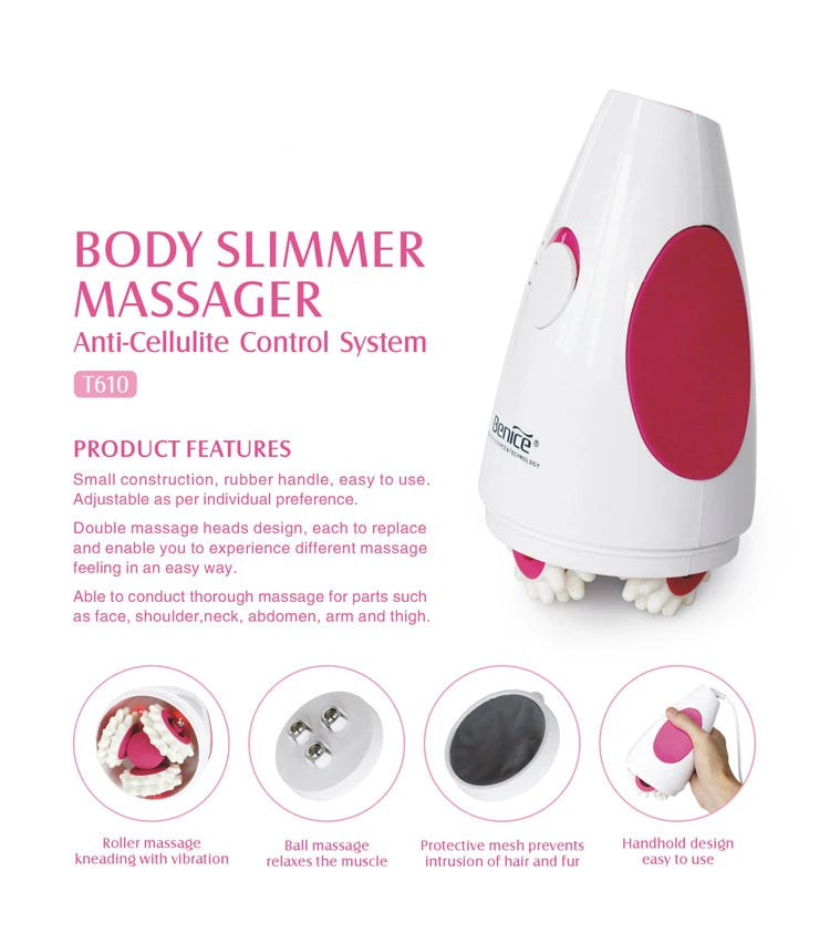 Massageador Elétrico para Celulite e Emagrecimento Corporal – Relaxamento e Modelagem em Um Só Produto!