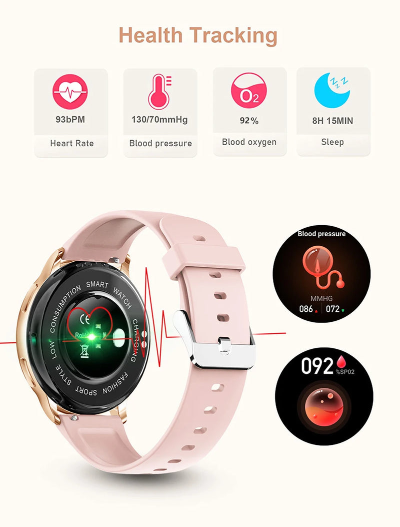 Relógio MEVADEN Bluetooth Call Smart Watch - Elegância, Tecnologia e Funcionalidades Esportivas