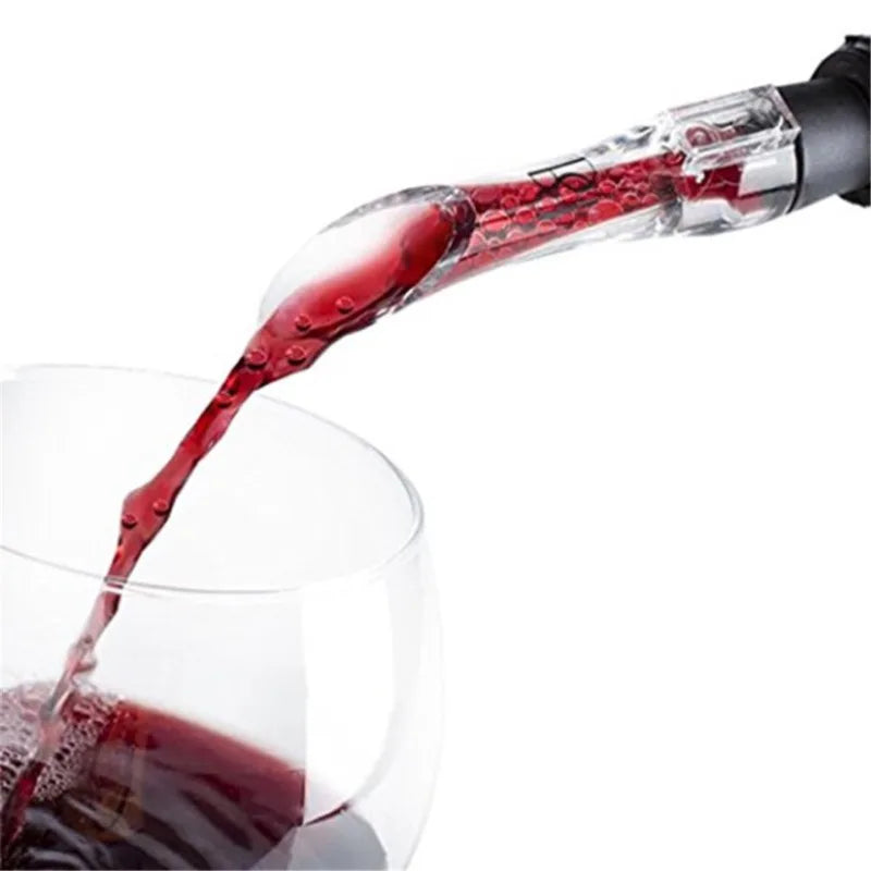 Aerador de Vinho Acrílico Premium EH-LIFE Eleve a Experiência do Seu Vinho com Estilo e Praticidade